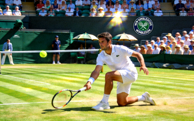 网球大满贯赛事比赛场景 - 温布尔登网球锦标赛